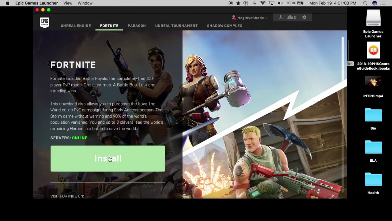 how to get fortnite on apple computer